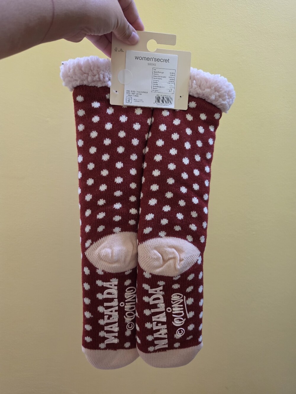 New Mafalda Women'secret Winter Socks - Picture 7 of 7